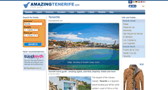 Desktop Screenshot of amazingtenerife.com